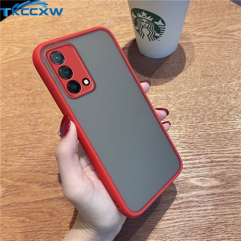 Ốp điện thoại silicon tpu mềm nhám trong suốt chống sốc cho Realme Gt Master Q3 Pro Carnival