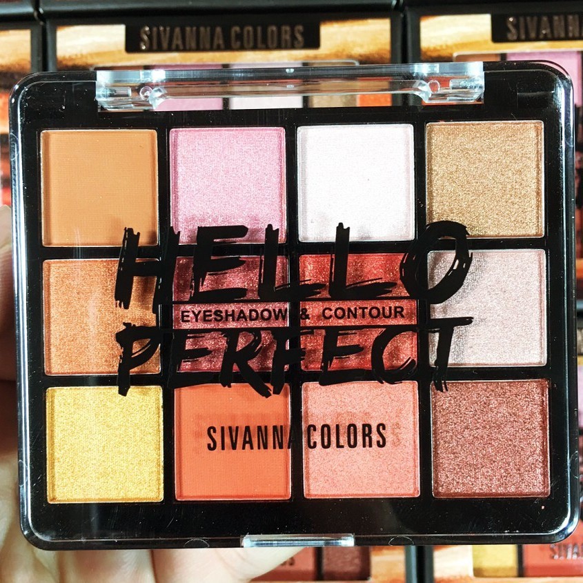 Bảng Mắt Má Hồng,Tạo Khối Sivanna Hello Perfect | BigBuy360 - bigbuy360.vn