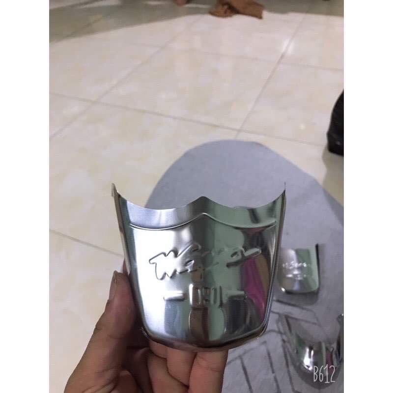 Bọc Dè Mõm,Chắn Bùn Wave inox Trắng