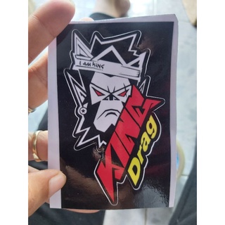 Tem decal monkey i'm king drag dán xe giá rẻ
