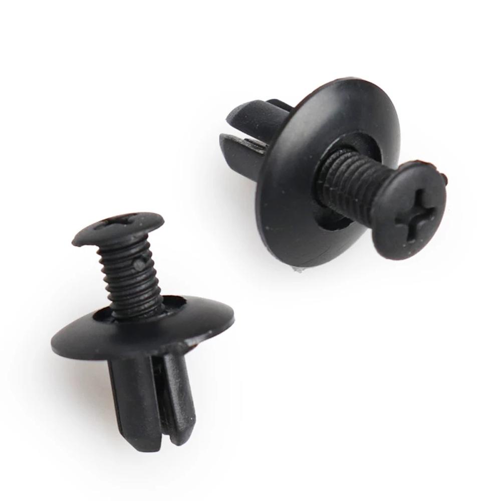 FENDER Set 100 Đinh Tán Nhựa Phụ Tùng Cao Cấp Cho Xe Ô Tô