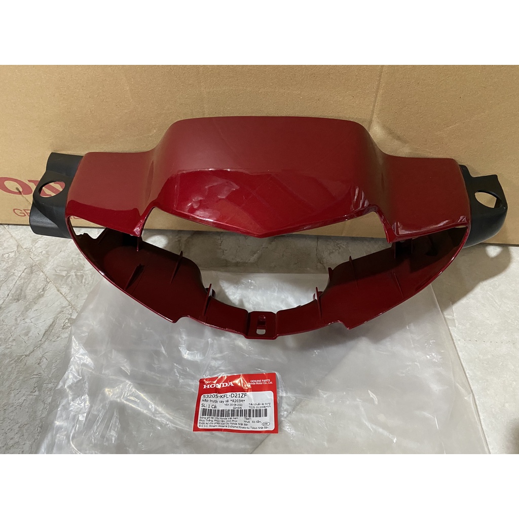Ốp trước tay lái Ốp Đầu Trước Bàn thờ Honda WAVE ANLPHA 100 Nhỏ Chính Hãng