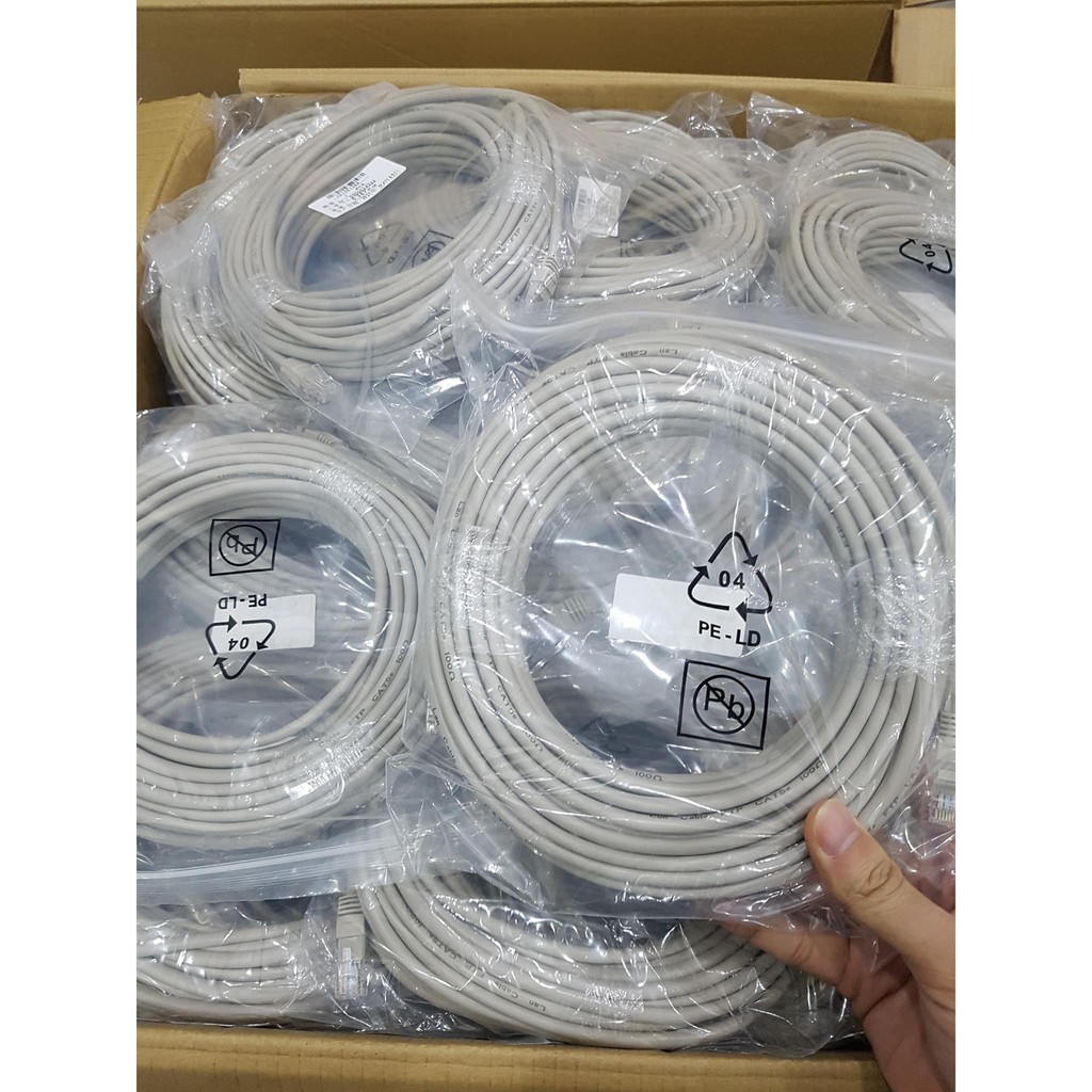 Dây mạng 18m đúc liền 2 đầu tiện lợi cat5