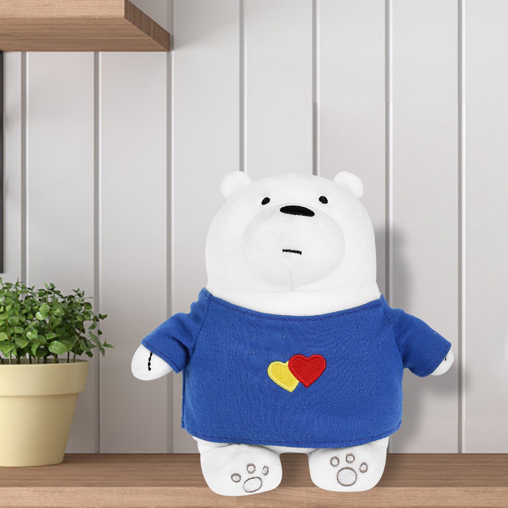 Gấu bông mềm mịn chất liệu cao cấp We Bare Bears Miniso