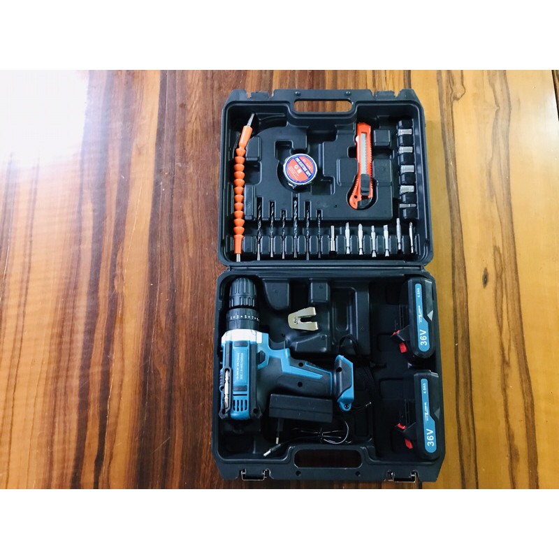 MÁY KHOAN PIN 3 CHỨC NĂNG MAKITA 36V FULL PHỤ KIỆN THẾ HỆ MỚI 2021 NEW