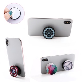 Marble Cat holder Pop socket Expanding Mobile Phone Holder Stand Grip popsocket