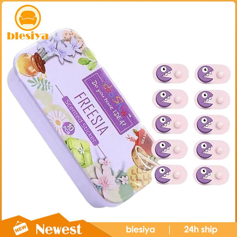 Bộ 10 Miếng Dán Có Mùi Thơm Cho Khẩu Trang