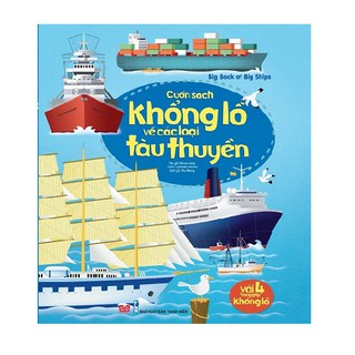 Sách - big book of big ships - cuốn sách khổng lồ về các loại tàu thuyền