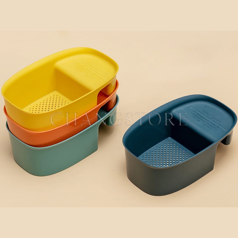 Giỏ Nhựa Lọc Rác Treo Bồn Rửa - Thoát Nước Lọc Bã Thức Ăn Tiện Lợi