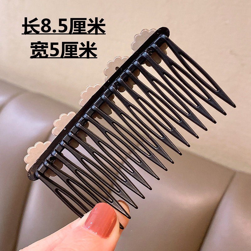 Lược Cài Tóc Mái Ngang Đính Đá Và Ngọc Trai Hình Hoa