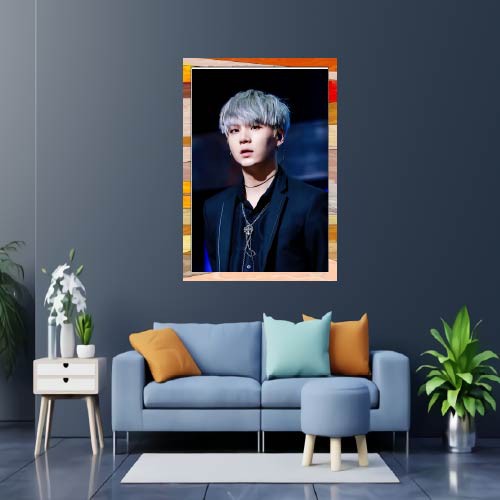 Phụ Kiện Treo Tường Trang Trí Phòng Ngủ Hình Suga Bts Dễ Thương