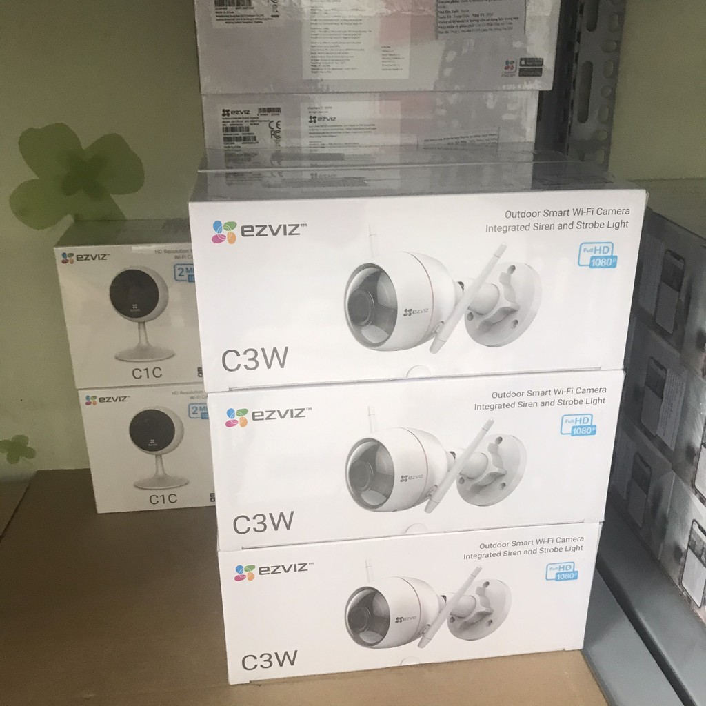 Camera IP Wifi ngoài trời EZVIZ C3W 1080P (CS-CV310 2MP) Husky Air (Còi + đèn chớp) - Hàng Chính Hãng - Bảo hành 24T | WebRaoVat - webraovat.net.vn