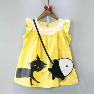 Váy bé gái Kitty Cat