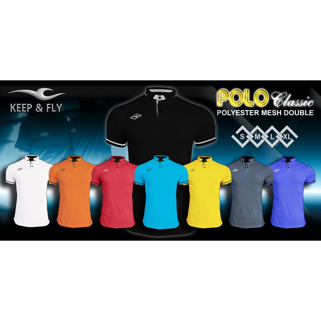Áo Polo Classic đẹp, áo thun Polo Classic Trắng cao cấp thương hiệu Keep & Fly | WebRaoVat - webraovat.net.vn