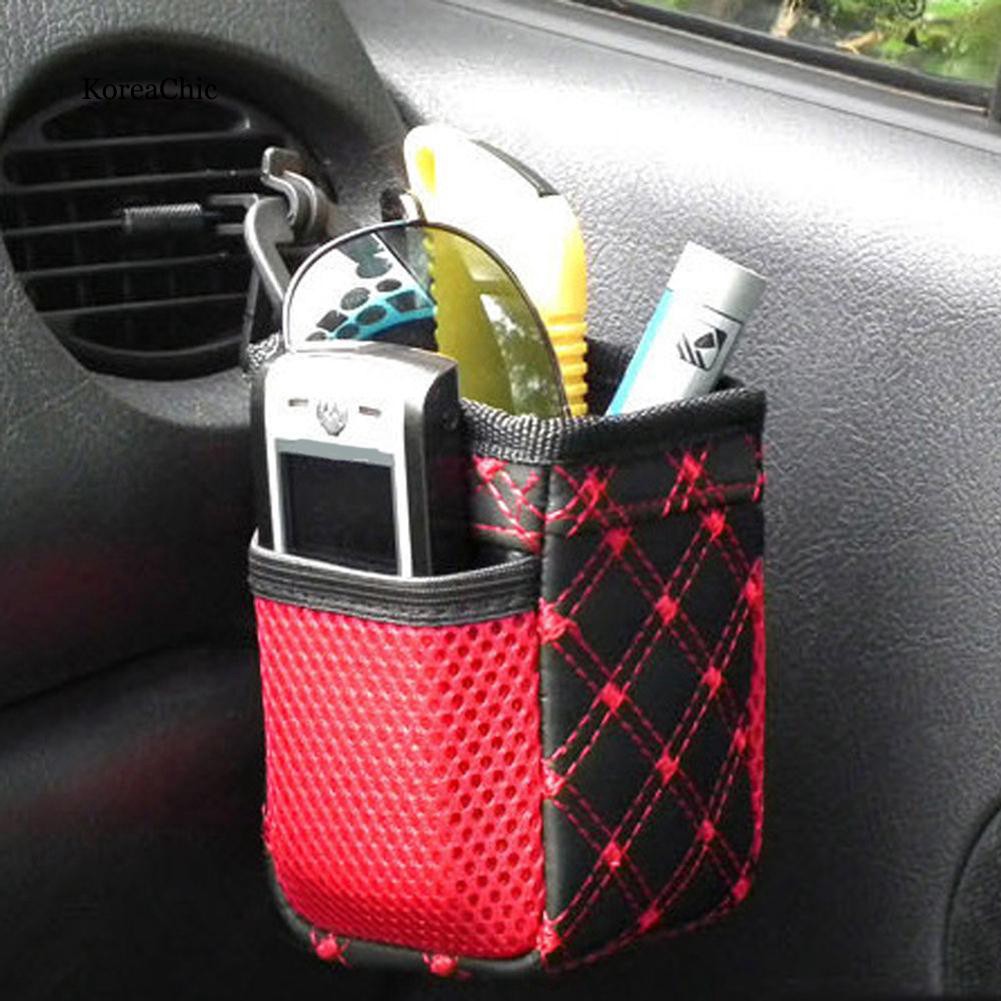 Túi đựng điện thoại dạng treo có lỗ thông gió xe hơi | BigBuy360 - bigbuy360.vn