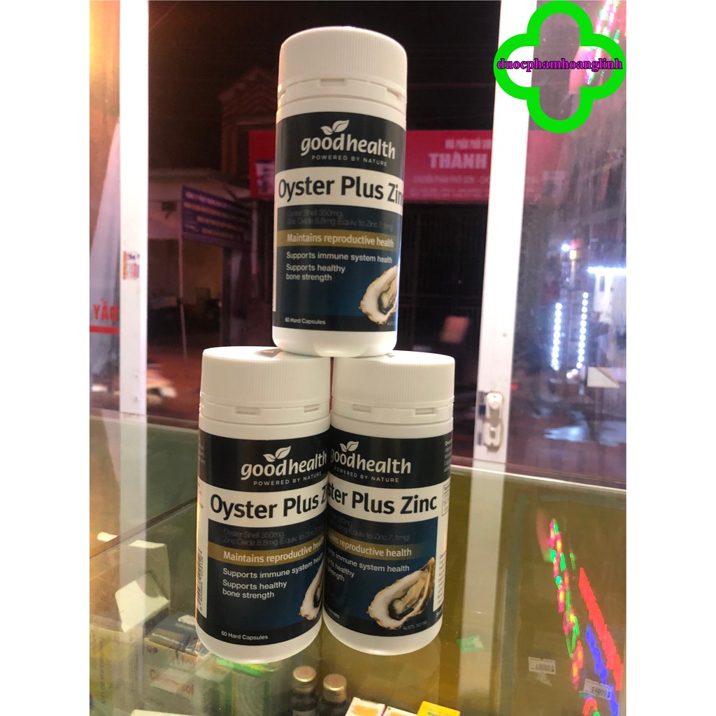 [CHÍNH HÃNG] Tinh chất hàu Goodhealth Oyster Plus Zinc 60 viên