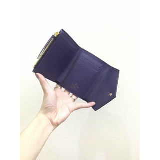 Ví ngắn đựng card da đẹp có nút