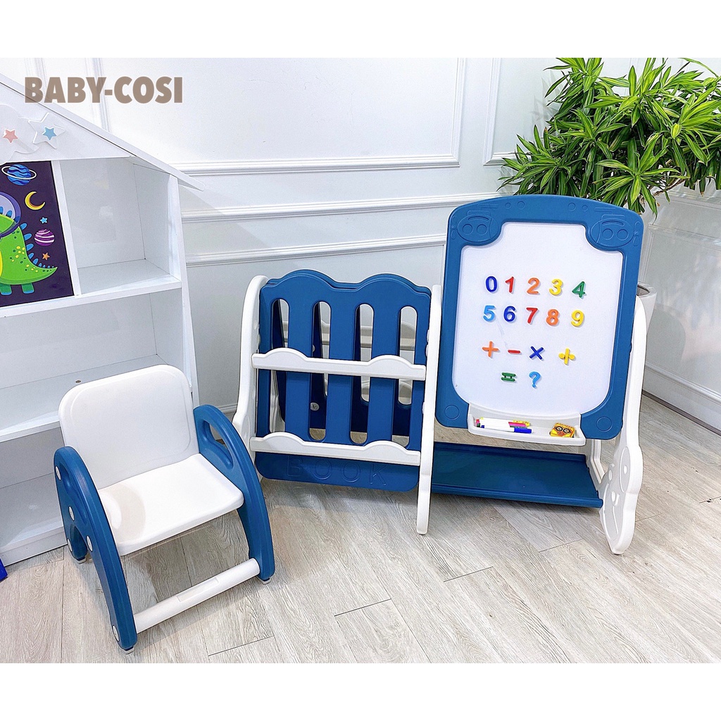 Bảng học kiêm bảng vẽ thông minh cho bé Hàng cao cấp Baby Cosi Chính Hãng giúp bé thỏa sức sáng tạo