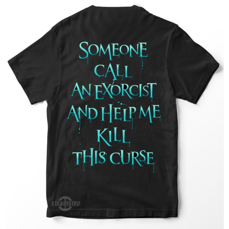 Áo Thun 100% cotton Màu Đen In Chữ Bring ME THE HORIZON Thời Trang Cho Nam