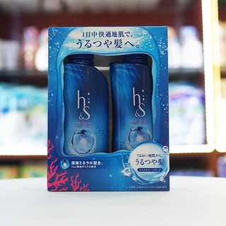 Bộ Dầu gội- xả HS Japan 370ml mẫu mới 2018