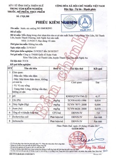 Nước Súc Miệng Xuân Vinh cai thuốc