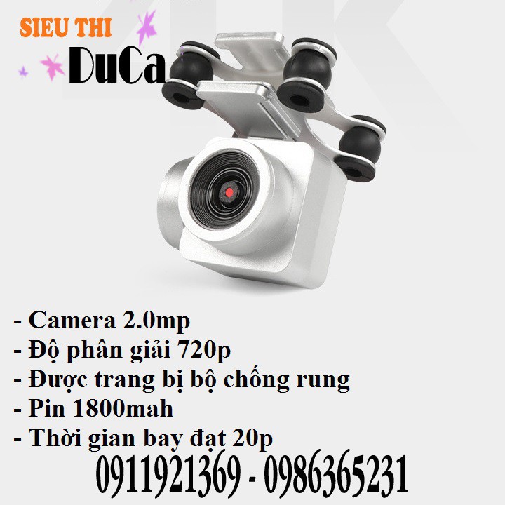 Flycam KY101D Camera HD 720p Được Trang Bị Thêm Bộ Chống Rung New - Shop Đồ Chơi Điều Khiển