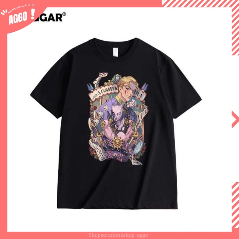 Áo Phông In Hình JoJo 's Bizarre Adventure Nam Nữ  Cá Tính