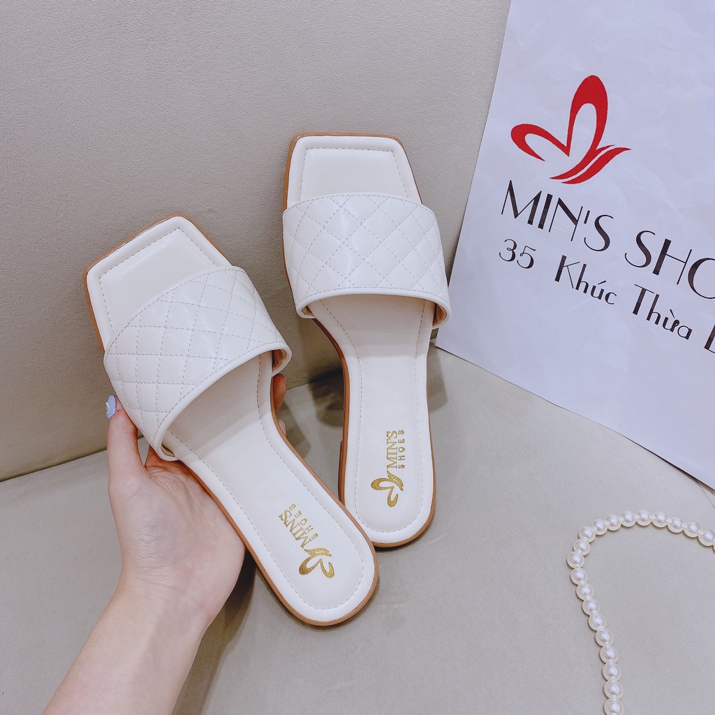 Min's Shoes - Dép Da Mềm Cao Cấp S449