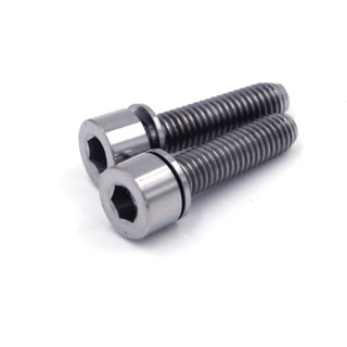 01 cặp ốc Titanium M5x20 - Ốc titan mẫu #03 (Màu trắng)