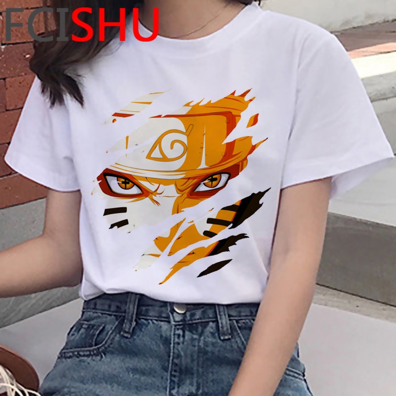 Áo thun nam tay ngắn in hình Naruto cá tính