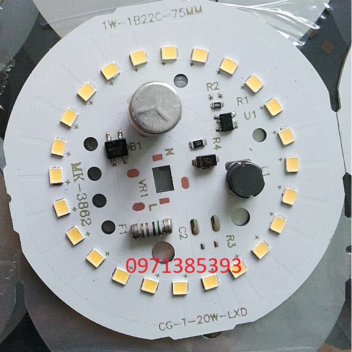 Vỉ Led 220V 50w 40w 30w 20w 15w  siêu sáng đủ công suất