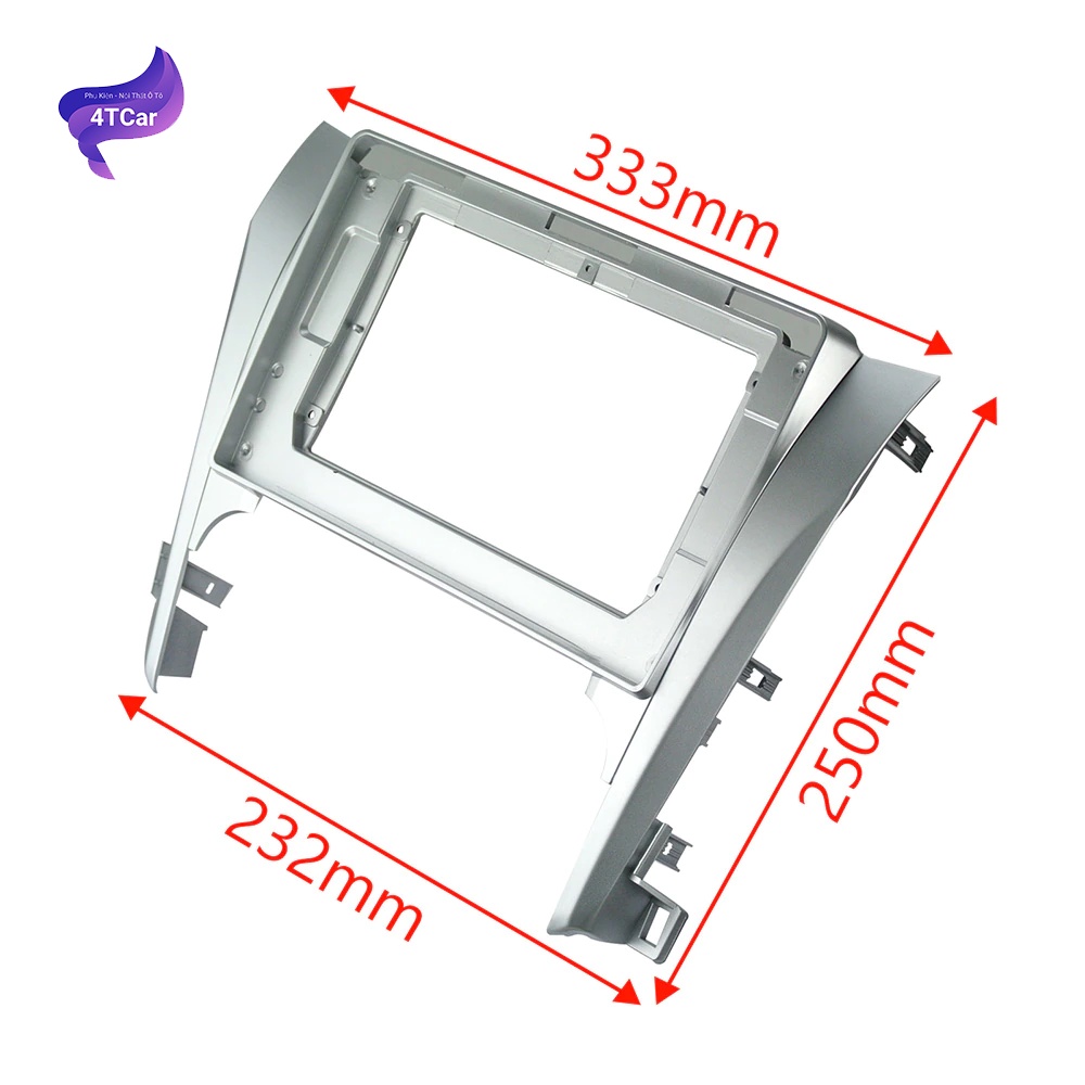 Mặt dưỡng dành cho xe TOYOTA CAMRY 2012- 2014 MÀN 10 INCH CÓ JACK NGUỒN ZIN