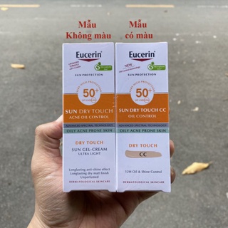 Kem Chống Nắng Kiểm Soát Nhờn Eucerin Sun Dry Touch Oil Control Spf50+ 50Ml