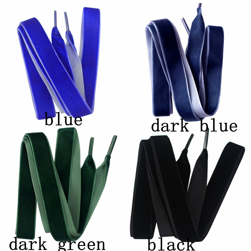 Dây Giày Nhung Bản Rộng 1.6cm Dài 120cm