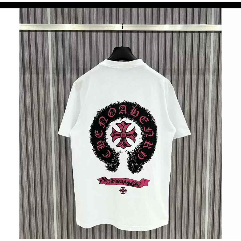 Áo thun nam nữ họa tiết Thập Tự Chrome Hearts