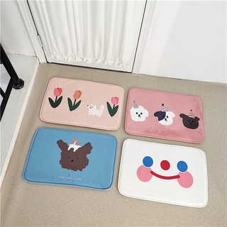 Thảm Chùi Chân Chống Trượt Họa Tiết Hoạt Hình Cỡ 40x60cm