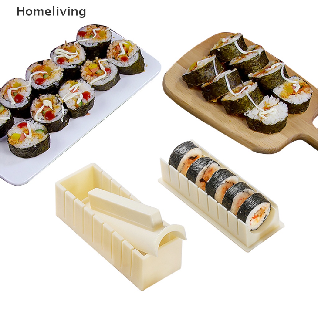 Set 3 Khuôn Làm Cơm Cuộn Sushi Nhật Bản Tiện Dụng