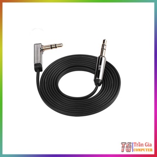 Dây audio 3.5mm 1 đầu vuông góc 90 độ dài 1.5M, 2M chính hãng Ugreen