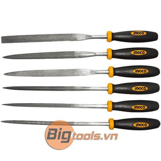 Nsv 140mm bộ giũa mini 6 chi tiết ingco hktf63