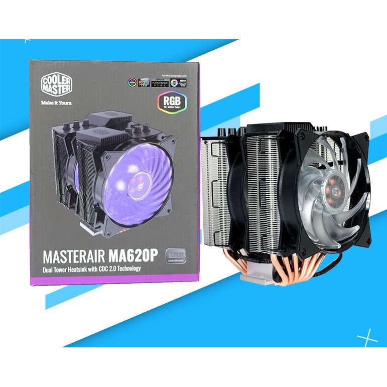 Tản nhiệt khí CPU Coolermaster MASTERAIR MA620P led RGB