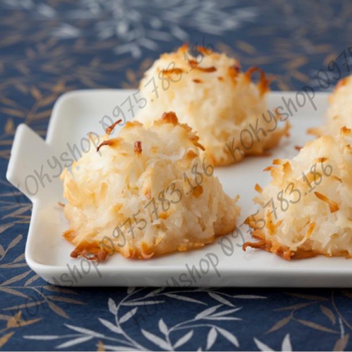 Cơm Dừa Sấy CLASSYFOOD 1KG, Bột dừa sấy khô, Loại hạt mịn