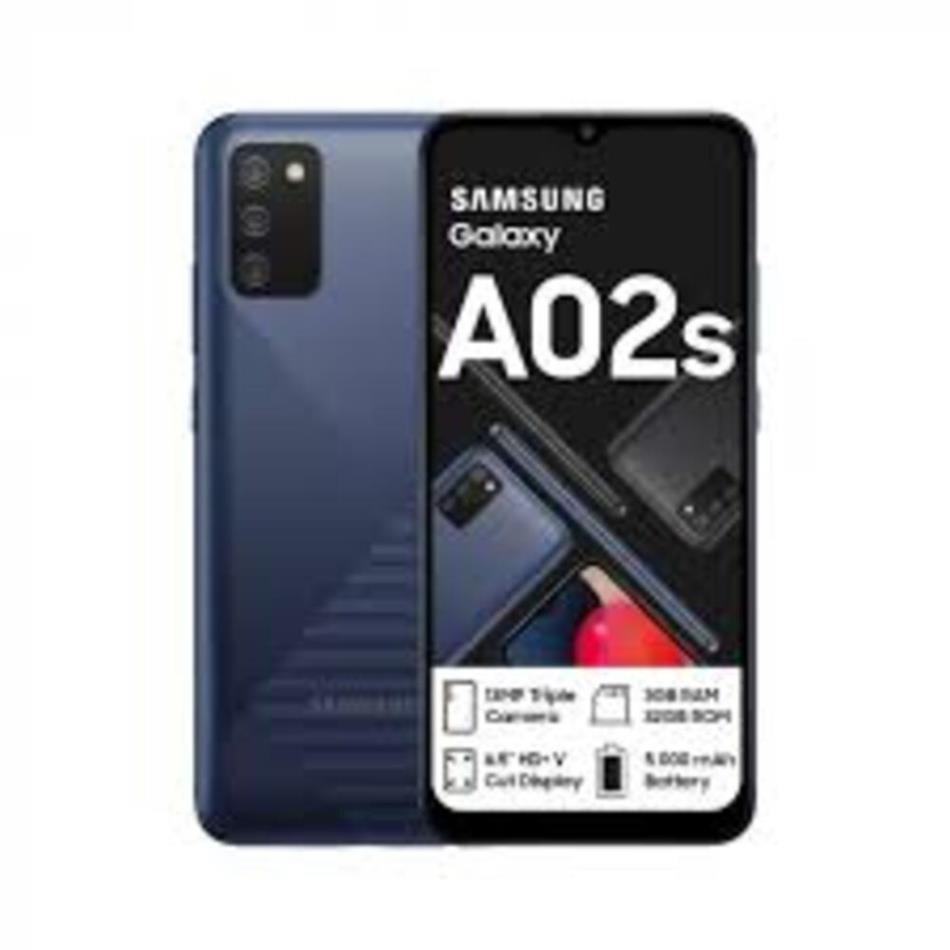 Điện thoại Samsung Galaxy A02s ram 3G rom 32G 2sim Chính Hãng, Chip: Snapdragon chiến game nặng mượt - GS 04