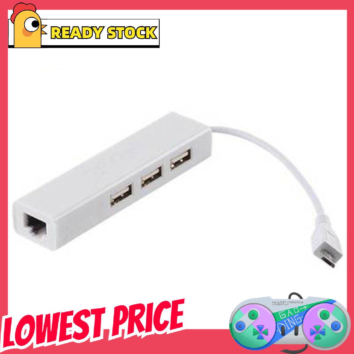 Đầu Chia 3 Cổng Micro Usb 2.0 Chất Lượng Cao