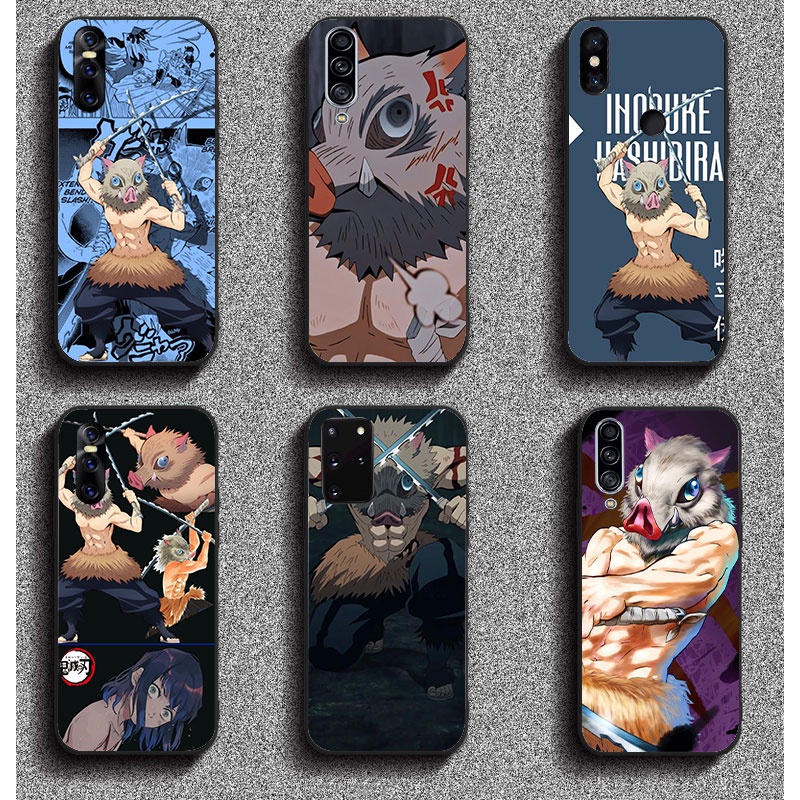 Ốp Điện Thoại Silicon Mềm Hình Anime Inosuke Hashibira Cho Realme 3 Pro 5 Pro 5i 5s 6 6i 7i 8 Pro 4G Q