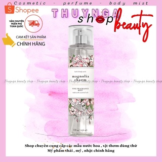 [𝐵𝒪𝒟𝒴 𝑀𝐼𝒮𝒯] Xịt thơm body mist Bath And Body Works Magnolia Charm 10ML #тнυynga.вeaυтyѕнop