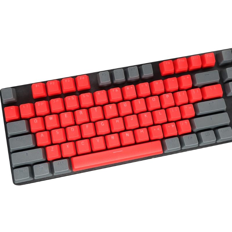 104 keycaps Gaming Backlit Keycap Kit Cấu hình ABS Double-shot Keycap