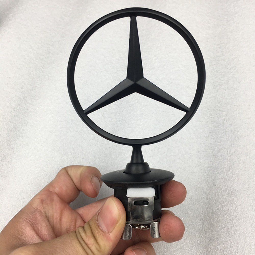 Phụ kiện logo 3D W204 W211 W212 W221 A2218800086 trang trí cho xe hơi Mercedes-Benz