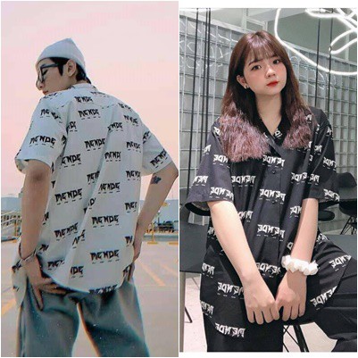 Áo sơ mi họa tiết Logo Fulltag unsex form rộng | BigBuy360 - bigbuy360.vn