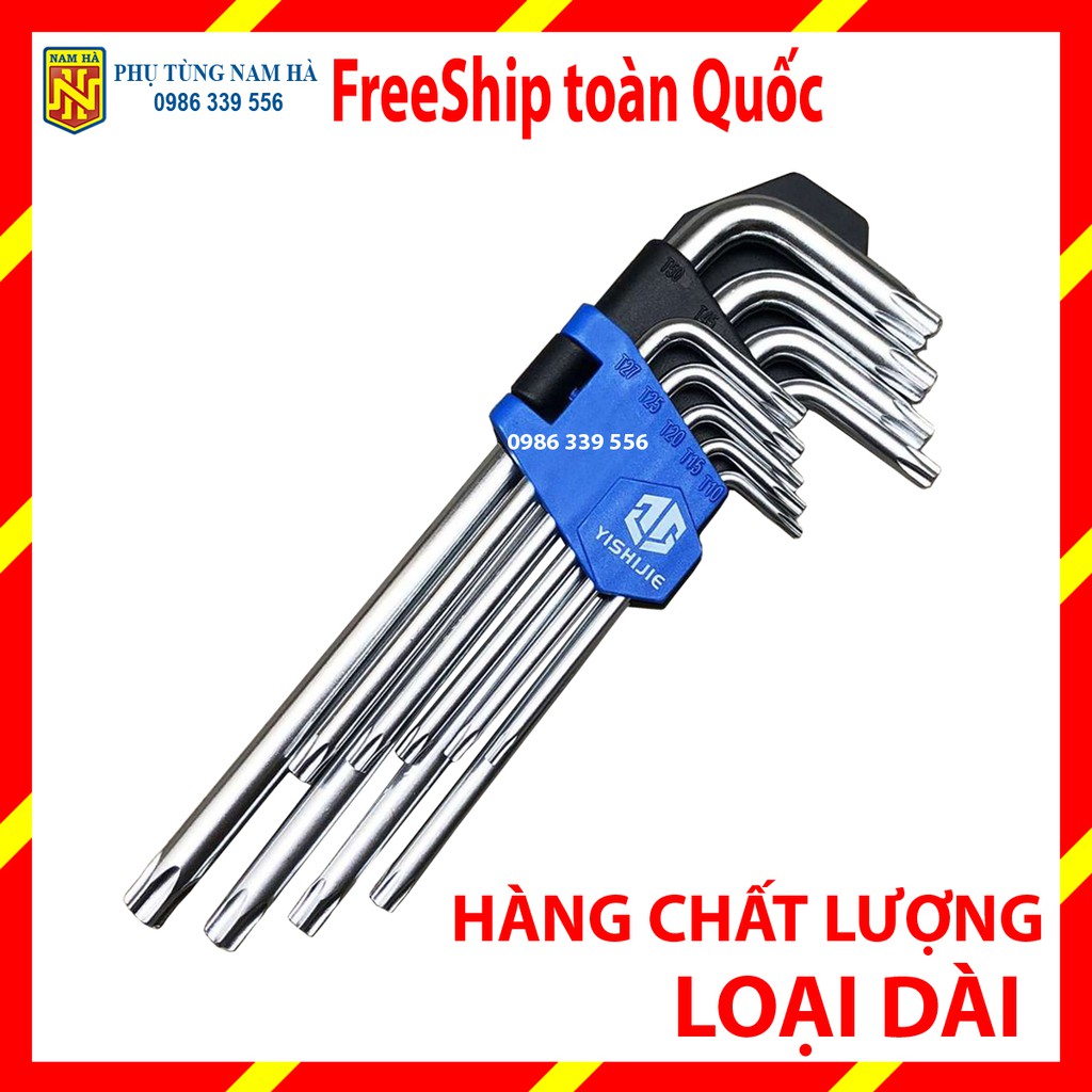 [HOA THỊ LOẠI TỐT] Bộ lục giác đầu bông mai hoa thị hình sao có lỗ đa năng 9 món / bộ lục giác hoa thị cao cấp