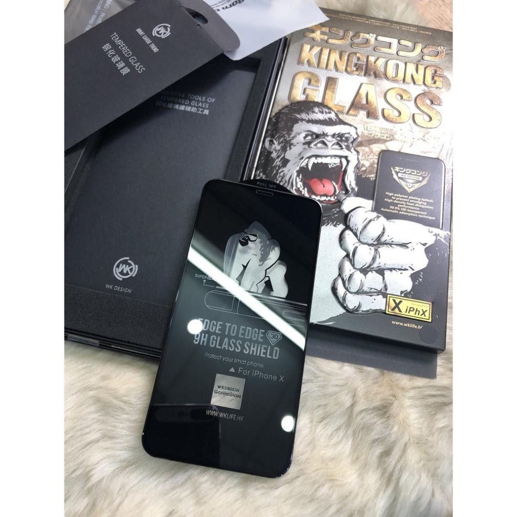 Cường lực Kingkong cho iphone 6 - 11 pro max cao cấp chính hãng WK Design